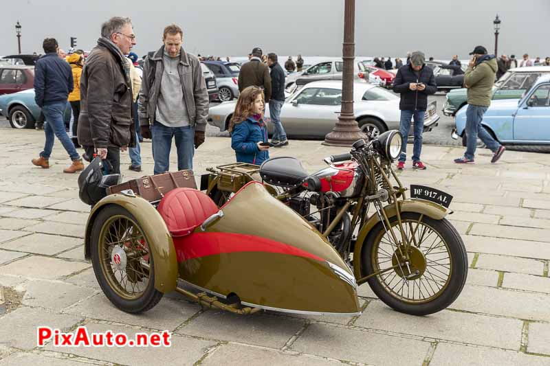 Traversee De Paris, Side-car Motosacoche