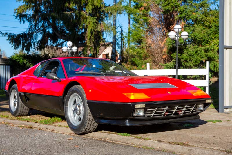 Ferrari 512BBi, vente Bonhams 2021 a Paris