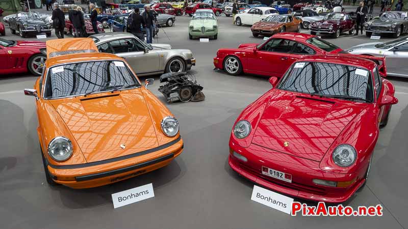 Bonhams Paris, Porsche 911s et 993 Rs