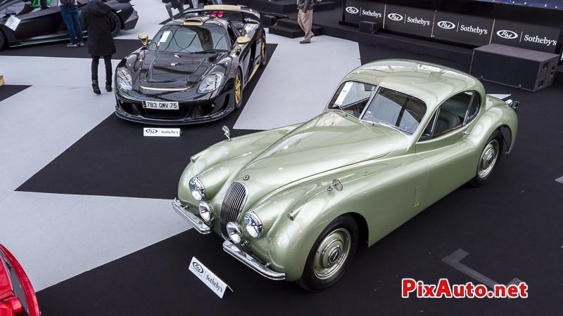 RM Sothebys Paris, Jaguar Xk120 1952 Pastel Green