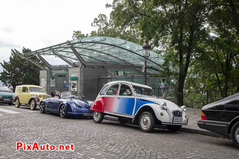 14e Traversee de Paris, Funiculaire Montmartre