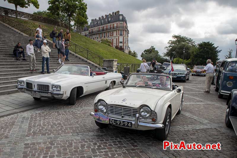 Traversee de Paris, Triumph TR4 A Montmartre