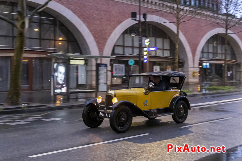 21e Traversee De Paris Hivernale, Citroën 5HP Trefle