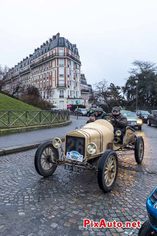 21e Traversee De Paris Hivernale, Ford T Thierry Dubois