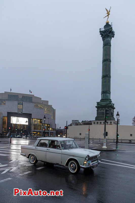 21e Traversee De Paris Hivernale, Place de la Bastille