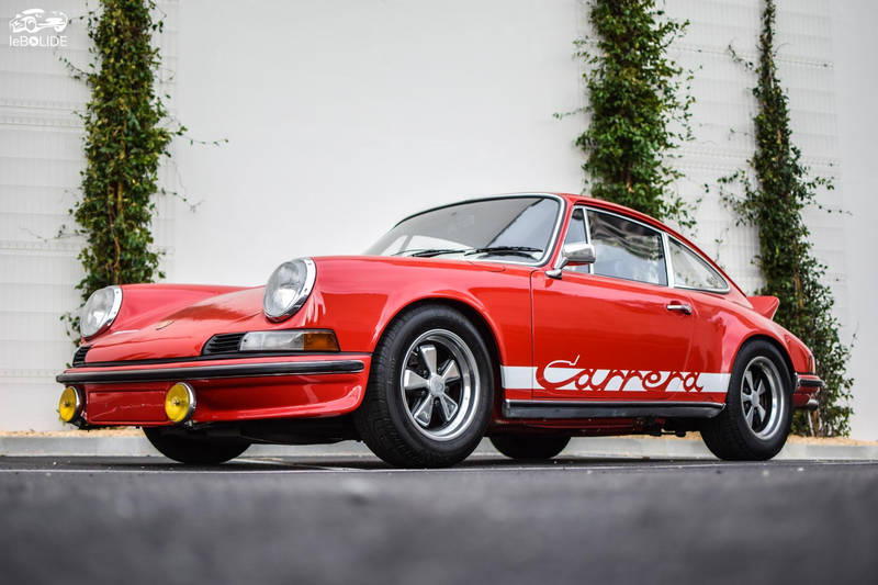 Porsche 911 Carrera RS rouge Bahia, Bonhams a Monaco