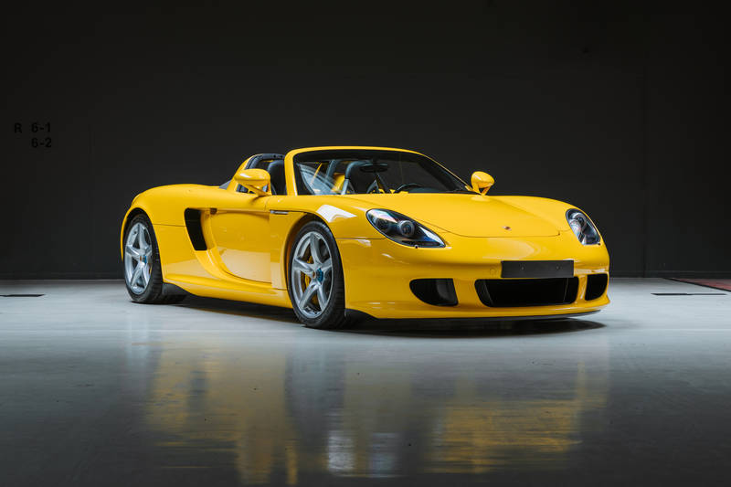 Bonhams, Porsche Carrera GT Fayence Yellow
