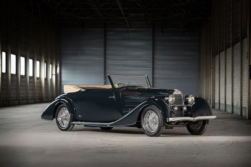 Bonhams Paris, Bugatti T57 Vanvooren Cabriolet